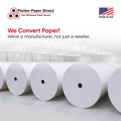 (4) 30'' x 150' Rolls - 20# Plotter Paper - 2'' Core